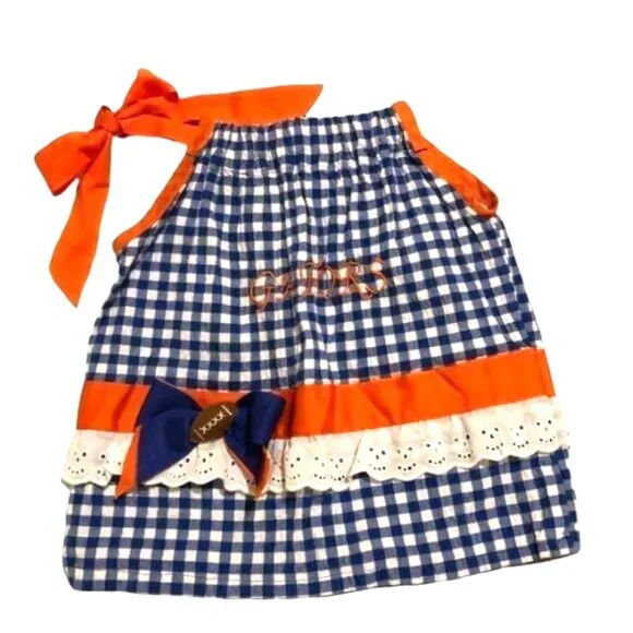 Baby Girl UF Florida Gators Pillowcase Dress EUC 3-6m Football Team Spirit - Picture 1 of 4